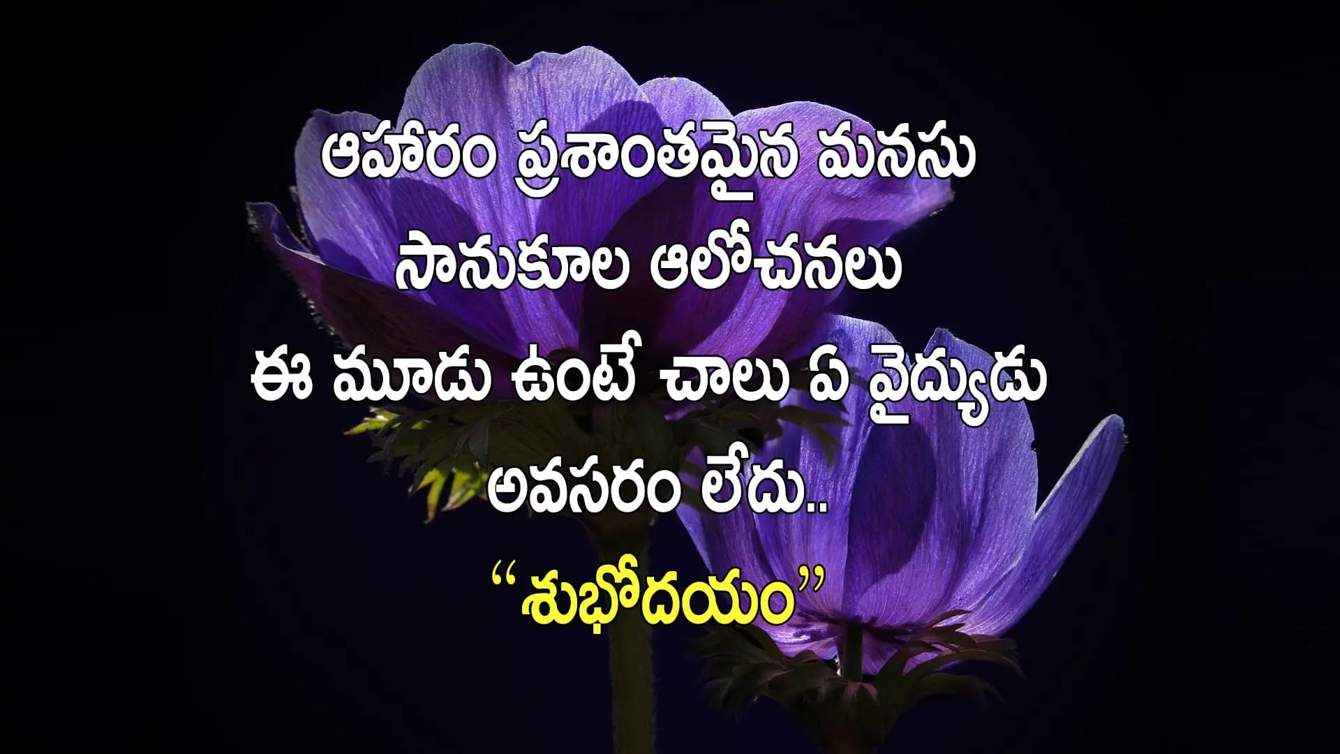 Inspirational Good Morning Quotes in Telugu