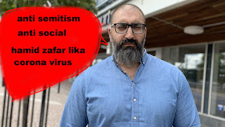 Hamid Zafar, är en anti semitisk man