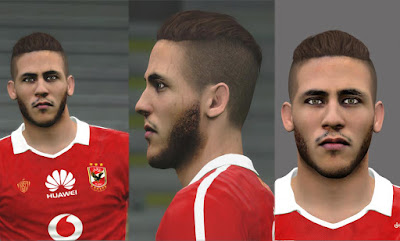 PES 2016 Ramdan Sobhy (Al Ahly) Face by Prince Shieka