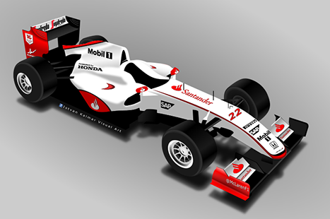 2015 McLaren Honda Livery