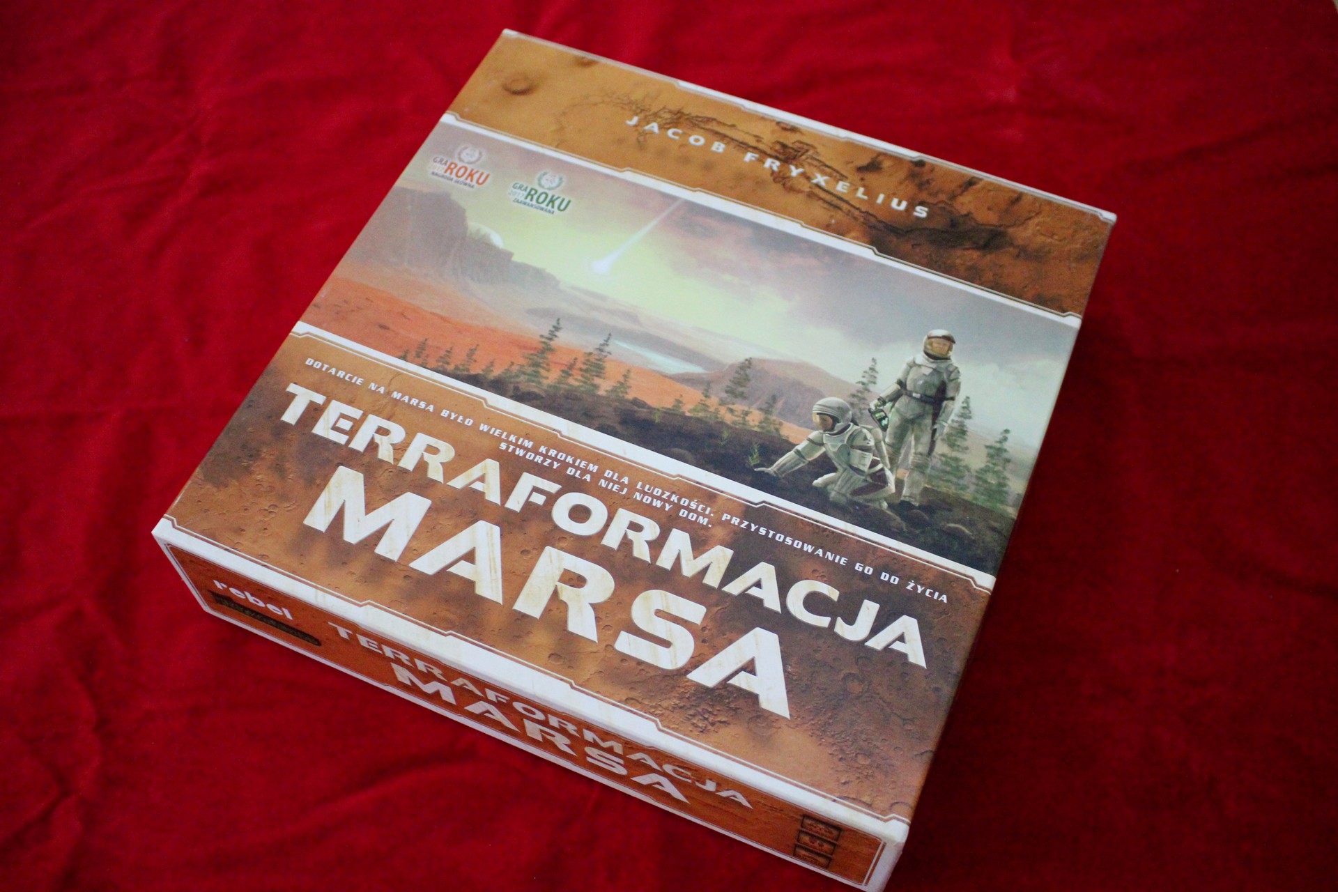 Terraformacja Marsa - recenzja gry o Czerwonej Planecie