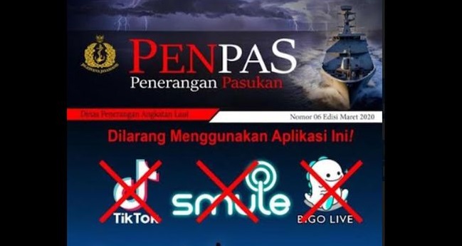 VIRAL Prajurit TNI AL Dilarang Main TikTok hingga Bigo Live, Kadispenal Buka Suara