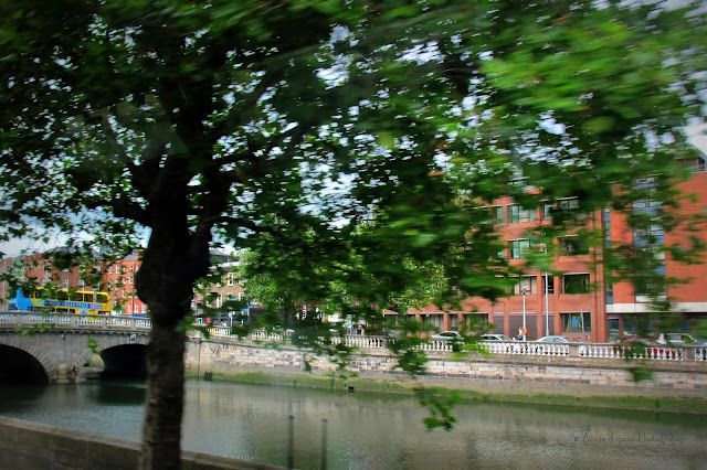 image from the bus, Dublin