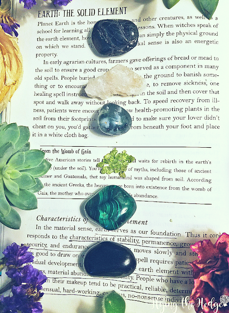 Representing the Elements with Crystals: Earth