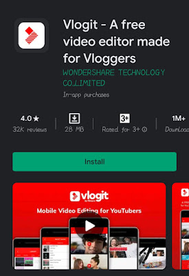 Video editing app vlogit review in Telugu