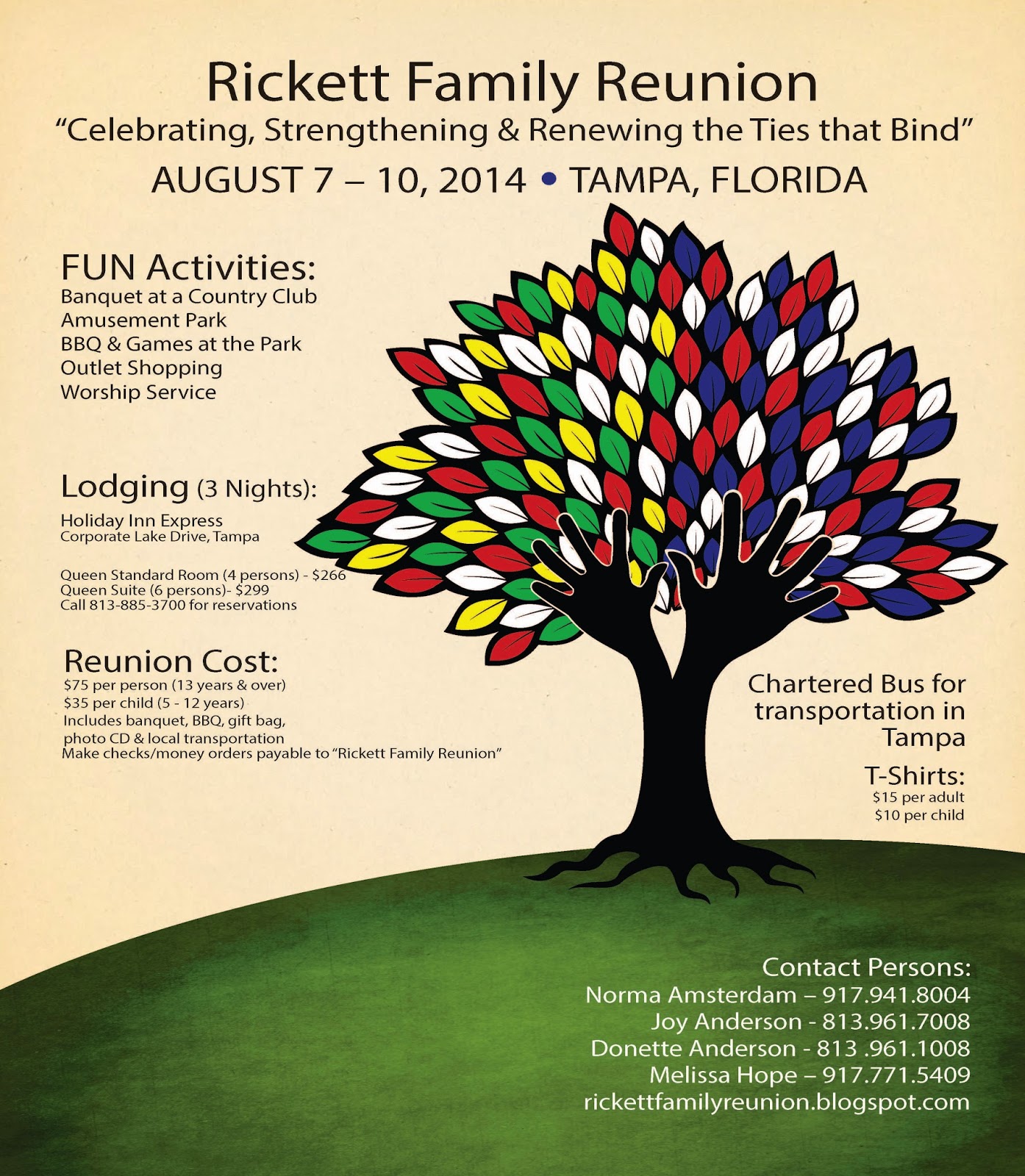 Rickett Family  Reunion  Blog