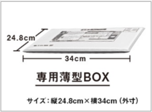 らくらくメルカリ便コンパクト専用薄型boxはどれぐらいの厚さまでいけるのか Mercalc Developer S Blog