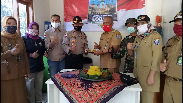 Peresmian  Kampung Tangguh Pasanggrahan Oleh Kapolsek Ujungberung