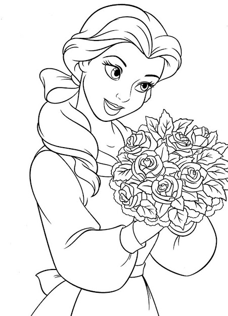 Disney Princess Tiana Coloring Pages 