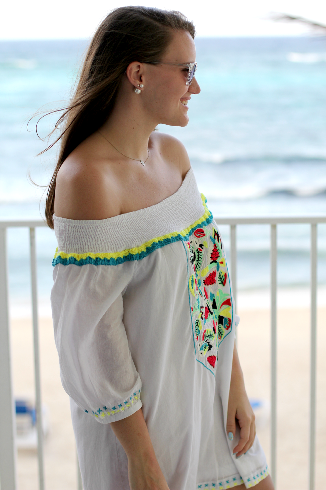 Pia Pauro Embroidered Tunic Dress, Covering the Bases