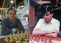 Alonso Zapata y Vishy Anand