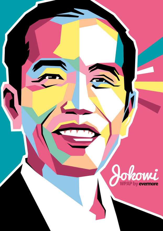 [POP ART] Kumpulan 21 Foto Artwork WPAP Paling Keren 