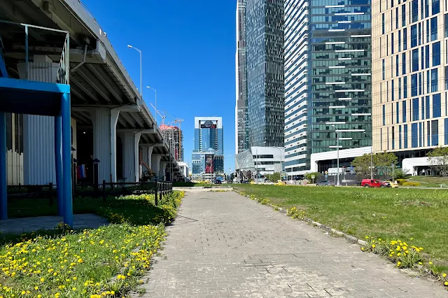 Тестовская улица, Третье транспортное кольцо, Москва-Сити