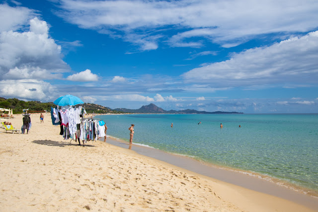 Spiaggia del Villas resort hotel-Castiadas