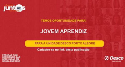 Imec está selecionando JOVEM APRENDIZ em Porto Alegre