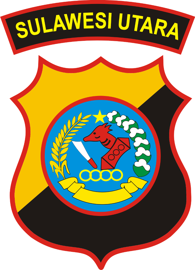  Logo  Polda Sulawesi Utara dan Polda Sulawesi Tenggara 