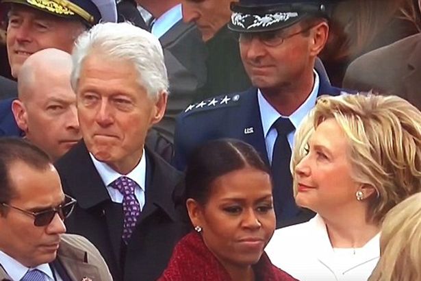 Bill Clinton Caught Checking Out Ivanka Trump By Wife Hillary - And She Doesn't Look Happy About It
