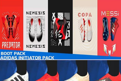 Adidas Initiator Boots Pack Season 2018/2019 Pes Psp For Emulator Ppsspp