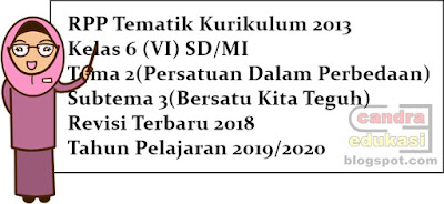  halo para pencari edukasi selamat berkunjung kembali di blog yang sangat sederhana ini RPP Kelas 6 Tema 2 Subtema 3 Revisi 2018