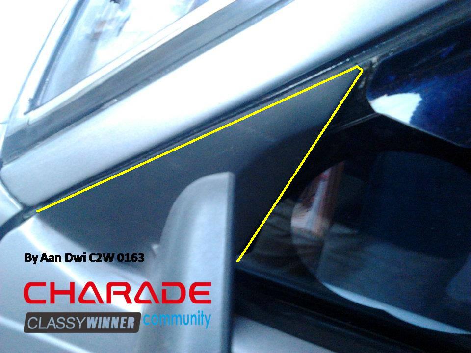 DIY : Modifikasi Spion Avanza E / Xenia pada Charade G11 