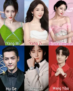 Most Popular Chinese actors 2024