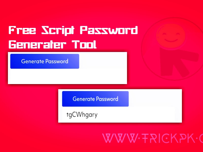 How to Create Password Generate Tool Blogger