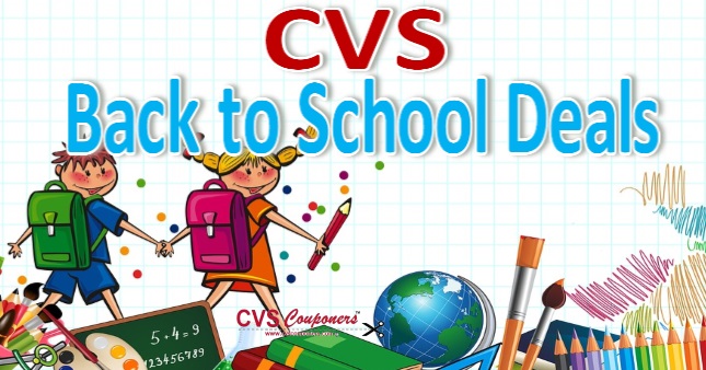 CVS Back to School Coupon Deals - 8/18-8/24