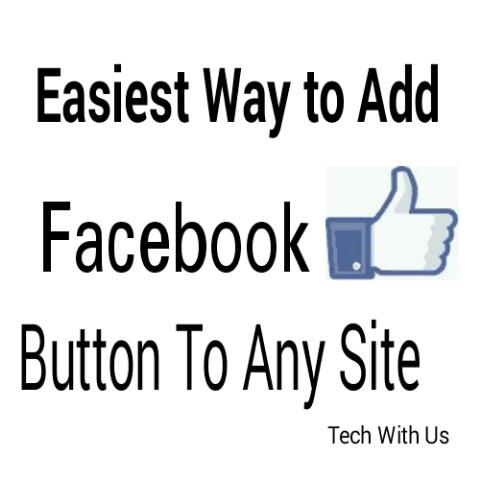 Easiest way to add Facebook Like Button to your website