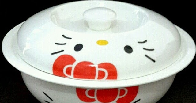 Mangkuk Keramik  Hello  Kitty  Murah Grosir Ecer Jumbo Untuk 