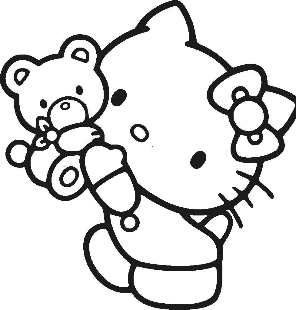 Download Kids Fun: Hello kitty printable coloring pages