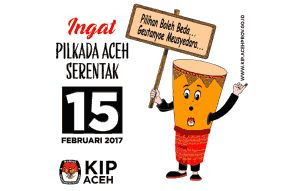 Aceh menjadi Provinsi yang tempat paling banyak menyelenggaralan Pemilihan Kepala Daerah a Pemenang Pilkada Serentak 2017 Di Aceh