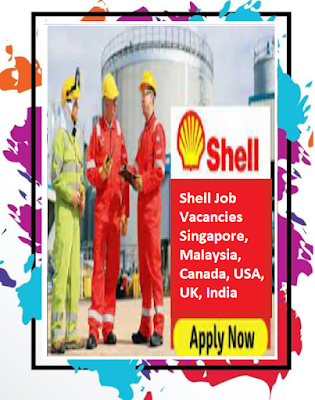 Shell Job Vacancies Singapore, Malaysia, Canada, USA, UK, India