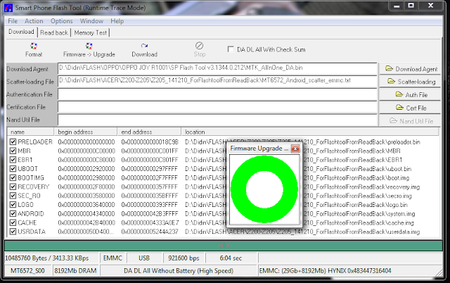 Cara Mudah Flashing Acer Liquid Z200-Z205 Bootloop