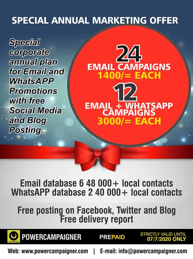 Corporate Marketing Annual Plan | Email, WhatsApp.