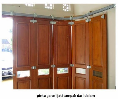 model pintu garasi minimalis terbaru