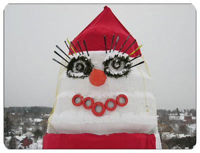 World Tallest SnowMan