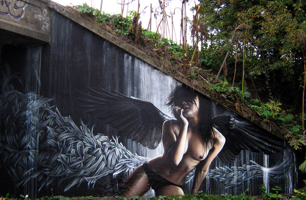 cool graffiti art