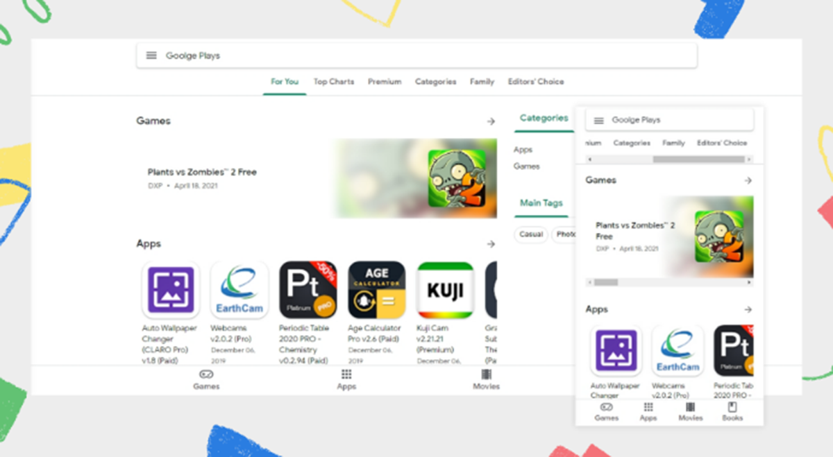 Google Play Store Premium v2 Blogger Template