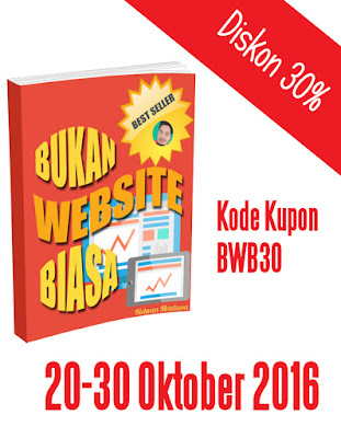 Diskon ebook bukan website biasa