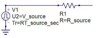 Every DUT can be thought of as a Thevenin voltage source with some internal resistance