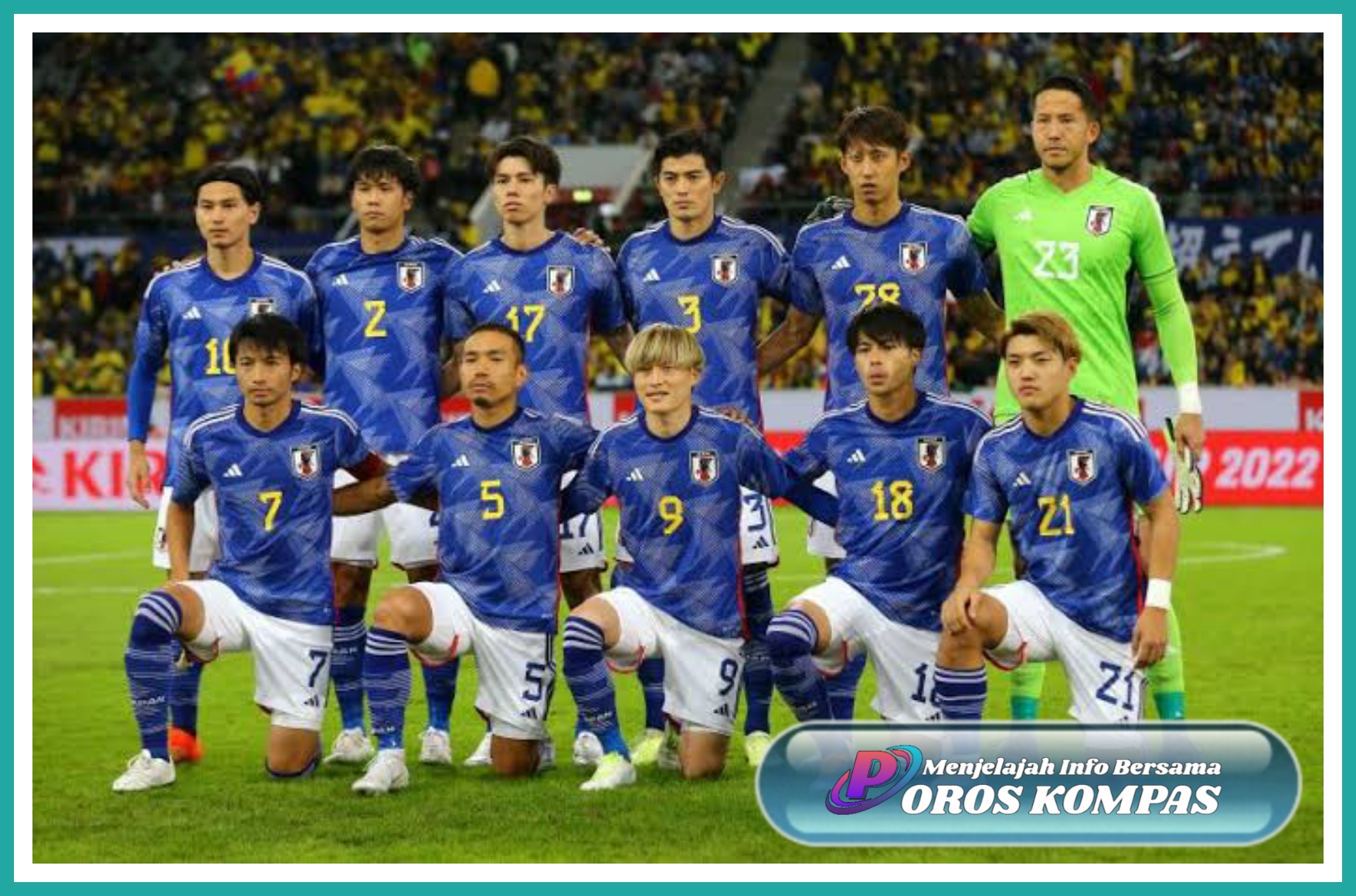 Profil Timnas Jepang Pada Piala Dunia 2022