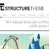 Structure Free Blogger Template