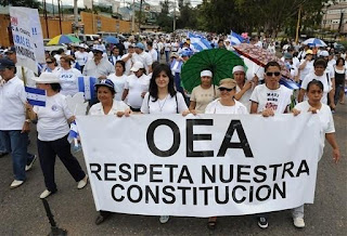 Honduras March for Peace, 7/22/09