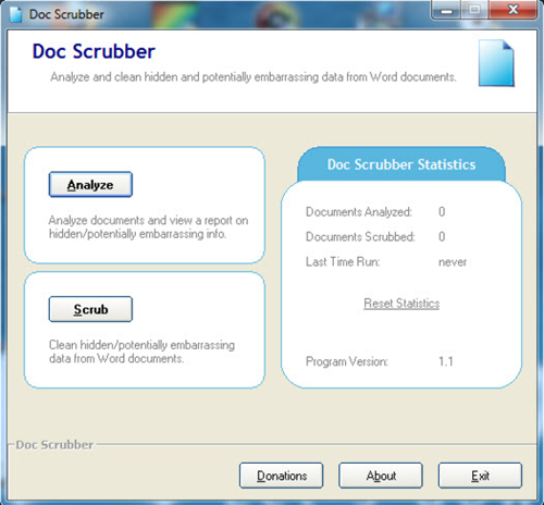 Doc Scrubber 1.2