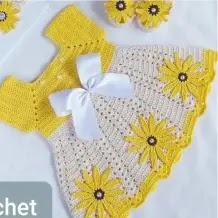 Vestido Angela a Crochet