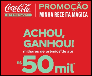 Promoção Minha Receita Mágica Coca-Cola 2023