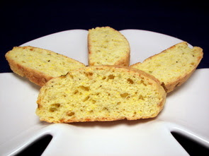 Cornmeal-Chili Pepper Biscotti