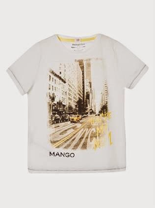  Mango Kids Boys' City T-Shirt