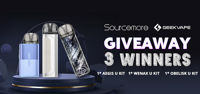 Sourcemore x GeekVape U Series Kit giveaway is running on!