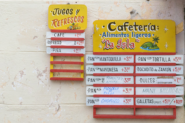 Cantine de rue à La Havane, Cuba